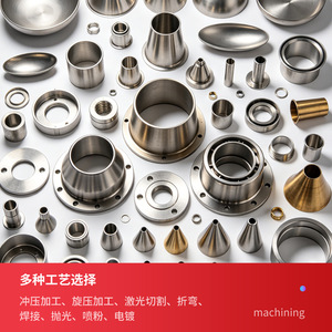 Hangyue Hardware Metal Spinning Parts Aluminum Alloy Custom <b>Lamp</b> <b>Shades</b> Irregular Shapes Non Standard Components - Product Image 4