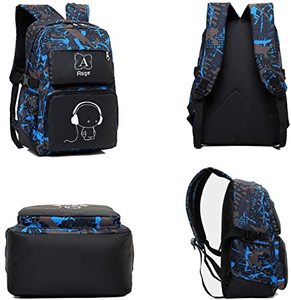 Wholesale <b>Backpack</b> Bag <b>School</b> Student <b>Black</b> Primary High Quality <b>Backpack</b> <b>School</b> Bags Student - Product Image 6