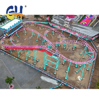 Manège familial en plein air adapté aux attractions de carnaval et aux projets d'équipements de parcs d'attractions