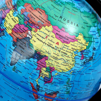 Équipement pédagogique de géographie, prix d'usine, globe terrestre rotatif avec support et piédestal en PP, CE/ISO