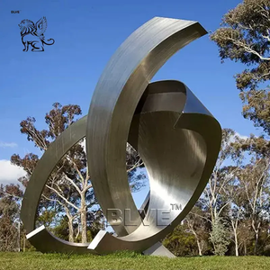 BLVE Décoration Carrée Extérieure Moderne Pop Métal Art <span class=keywords><strong>Miroir</strong></span> En Acier Inoxydable Poli <span class=keywords><strong>Monde</strong></span> Globe Sculpture - Product Image 5