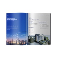 Folleto Tríptico Impreso Offset Personalizado en Formato A4, Manual de Instrucciones, Folleto, Póster; Catálogo de Producción en Pequeños Lotes con Encuadernación de Tapa Dura