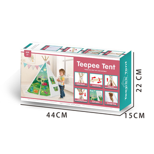 Jouets éducatifs intérieur maison de jeu petits enfants apprenant Camping dinosaure motif jouet tente de jeu avec <span class=keywords><strong>tapis</strong></span> - Product Image 1