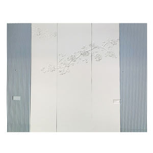 Современная Роскошная 3D кожаная резьба настенная панель на заказ домашний декор Классический стиль водонепроницаемый огнестойкий влагостойкий для спальни - Product Image 3