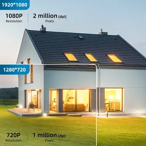 H.265 1080 dahili mikrofon P 3MP HD balıkgözü Mini Peephole kapı Wifi kamera P2P iki yönlü ses ağ CCTV için güvenlik göz deliği - Product Image 5