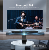 Projecteur de film mobile TV X7AR Android 14 autofocus 800 Ansi 1080P Full HD 4K pris en charge