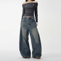 Jean en denim pour homme, coupe droite, avec détails de couture apparente, modèle Levy Stitch, Impose Supplier