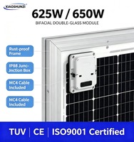 Xiao Shunzi XSZ-625-650W-N 625W-650W 132 demi-cellules 16BB demi-coupées pour modules solaires en verre de type N pour l'alimentation domestique