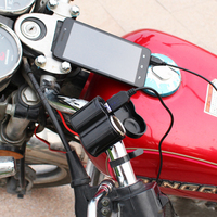 Moto Moto USB Cigarette Chargeur D'alimentation Étanche 12v Allume-cigare Moto USB Prise de Port