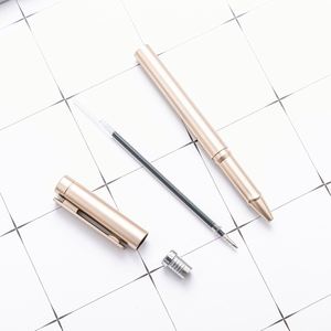 Nouveau design, stylo gel en plastique simple et tendance, lignes élégantes, papeterie fantaisie pour la promotion et les affaires - Product Image 4