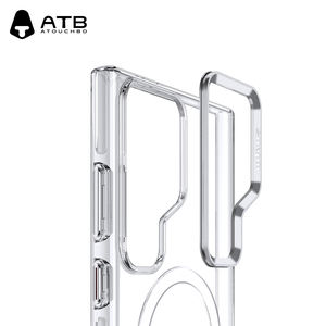 Funda de teléfono transparente de lujo, funda de teléfono magnética transparente a prueba de golpes para <span class=keywords><strong>Samsung</strong></span> <span class=keywords><strong>Galaxy</strong></span> S24, funda ultra transparente - Product Image 6