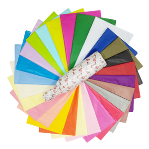 Papier d'emballage en gros personnalisé, imprimé, résistant à la graisse et à l'eau, tailles personnalisables, écologique - Product Image 1