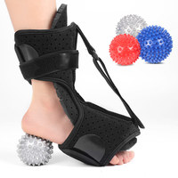 Orthèse de Correction du Pied Tombant, Protection de la Cheville, Soutien du Fascia Plantaire, Sangle de Fixation, Attelle de Cheville Réglable, Orthèse pour Pied Tombant