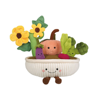 Jouets en peluche de légumes souples pour l'éveil cognitif, le développement, la coordination œil-main, la motricité fine et la pratique manuelle