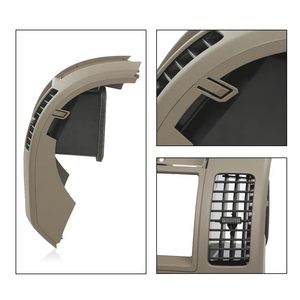 Nissan 05-09 Central Instrument Panel <b>Console</b> Beige ABS Air Vents 68259-ZP16A - Product Image 4