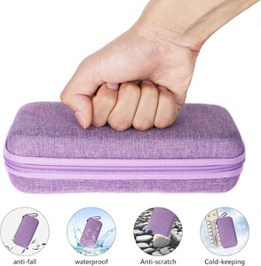 Étui de voyage <span class=keywords><strong>isotherme</strong></span> pour <span class=keywords><strong>insuline</strong></span> avec logo personnalisé, isolation EVA, <span class=keywords><strong>trousse</strong></span> de médicaments de voyage avec 2 blocs réfrigérants pour le soin du diabète - Product Image 3