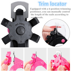 Professional Nail Tips <b>Edge</b> <b>Cutter</b> for Acrylic False Nails Acrylic Nail Clipper - Product Image 2