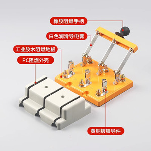 Chkl Hd11f Hs11f Load Break Switch 3 Pole 380V 200A 400A 600A Copper Single Double <b>Throw</b> Disconnect Switch - Product Image 2