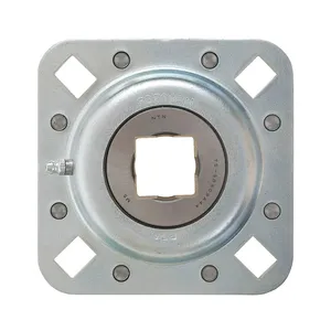 Four bolt FD210R FD210RM sealed flange FD210 agricultural machine bearings FD209RB for square shafts
