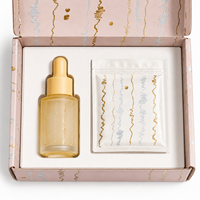 Caja de Cartón Corrugado Reciclable con Impresión Personalizada, Laminado Mate, Diseño de Dibujos Animados, para Empaque de Cosméticos, Sets de Cuidado de Manos y Belleza