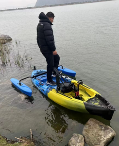Bote de pesca rotomoldeado de fábrica, kayak con <span class=keywords><strong>pedales</strong></span>, 8,5 pies - Product Image 5