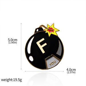 WOWEI My Social Power llavero creativo Gestión <span class=keywords><strong>de</strong></span> emociones broche luz Metal giratorio insignia expresando <span class=keywords><strong>sentimiento</strong></span> - Product Image 5