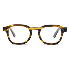 Montures de lunettes originales de haute qualité pour hommes Étui à lunettes optiques en acétate fait main unique inclus - Product Image 3