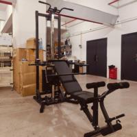 Rack de squat multifonctionnel robuste, machine de tirage vertical haute intensité, machine de rame assise, appareil de musculation dorsale, machine de crossover à câbles