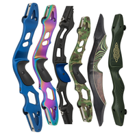 Manche de tir à l'arc personnalisé en fibre de carbone, G10, bois et aluminium pour arcs classiques et composés