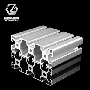 อลูมิเนียมโปรไฟล์ลูฮู 40x120 อลูมิเนียมอัดขึ้นรูปสำหรับสายการผลิต - Product Image 1