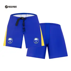 Pantaloni da Hockey su misura per allenamento di squadra professionale pantaloni da Hockey su ghiaccio Shell pantaloni da Hockey su ghiaccio Oxford