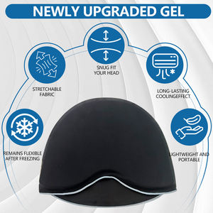 Dipasang topi es pak es bungkus kepala meringankan ketegangan sakit kepala topi pereda untuk mabuk sakit kepala <span class=keywords><strong>Sinus</strong></span> nyeri - Product Image 5