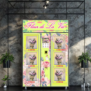 Máquina Expendedora de flores con logotipo personalizado, máquina de sujeción de flores para regalos - Product Image 1