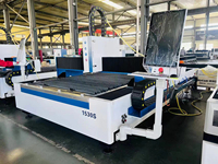 Mesin Pemotong Laser Fiber CNC Ruijie 3000mm*1500mm untuk Lembaran Logam Cypcut HIWIN BMP/PLT/DWG/DST