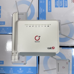 เราเตอร์ OLAX MC80 5000mAh Wif6 โมเด็ม 5G CAT6 บริดจ์ไร้สาย บายพาส VPN เสาอากาศถอดได้ 4G CPE ซิม WiFi 5G ซิมเราเตอร์ - Product Image 4