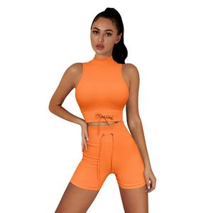 Ensemble de yoga athlétique deux pièces de haute qualité pour femmes, ensemble de yoga de compression, ensemble de yoga de fitness pour femmes, ensemble de yoga de gym 2022 - Product Image 4