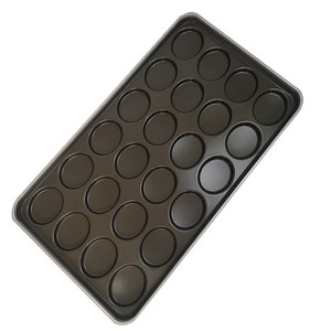 Nonstick <strong>Hamburger</strong> Pans Round <strong>Baking</strong> Tray Nonstick Buns Pans for <strong>Hamburger</strong> Buns - Product Image 2
