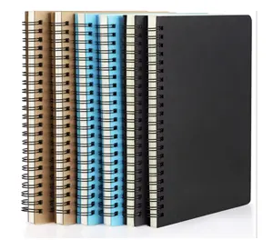 Miễn phí Mẫu A5 xoắn ốc máy tính xách tay cai trị tùy chỉnh bìa cứng lót du lịch bằng văn bản máy tính xách tay Tạp Chí - Product Image 2