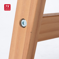 Nouveauté chine tissu pouf repose-pieds contreplaqué lit fin repose-pieds pouf
