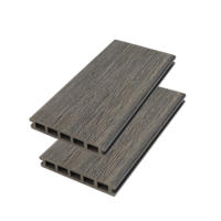 Planches de terrasse en WPC de 25 mm d'épaisseur, largeur de 146 mm x longueur de 2,9 m, terrasse composite imperméable pour sols extérieurs