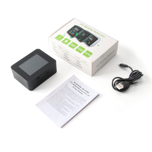 Màn Hình Chất Lượng Không Khí Thông Minh 5 Trong 1, Máy Dò Kỹ Thuật Số TVOC HCHO LCD Điều Khiển Ứng Dụng Kết Nối Bluetooth Bộ Sạc USB Máy Đo <span class=keywords><strong>CO2</strong></span> - Product Image 6