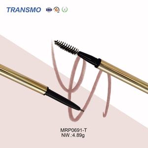 Tubo Delgado Personalizable para Lápiz de Cejas, Lápiz de Cejas 2 en 1 con Cepillo, Opciones Multicolor, Proveedor de Empaque de Marca Privada - Product Image 1