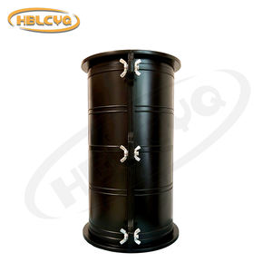 Molde plástico destacável Desmontável do molde concreto do teste do cubo de 150*300mm para o bloco concreto - Product Image 1