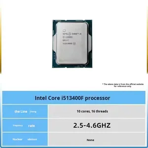 สำหรับ Core I5 13400F มือสอง 10 คอร์ 16 เธรด 2.5GHz ซ็อกเก็ต LGA 1366 รองรับการจำลองระบบ 64 บิต เมนบอร์ด DDR4/DDR5 สำหรับเกมมิ่งพีซี - Product Image 3