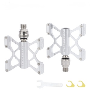 <span class=keywords><strong>Pedaliera</strong></span> per Bicicletta Pieghevole a Smontaggio Rapido con Pedali in Lega di Alluminio CNC - Product Image 3