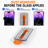 Protection d'écran anti-espion en verre pour iPhone 16 14 11 12 13 15 Pro Max 7 8 Plus Mini X Xr Xs, installation sans poussière