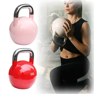 Sports Fitness&Body Building Gym exercise Equipment COLORED competition kettlebell