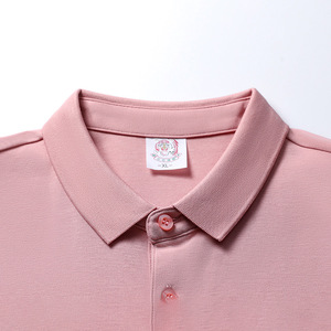 Men's 7A Antibacterial Cooling Cotton Polo Shirt Solid Color Summer Short Sleeve Business Workwear Daily Wear - Product Image 3