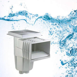 Écumoire de <span class=keywords><strong>piscine</strong></span> en plastique ABS, montage mural, écumoire flottante en PVC pour <span class=keywords><strong>piscine</strong></span>, écumoire à large ouverture pour grande surface - Product Image 2