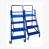 Échelle d'escalade d'arbre en aluminium professionnelle échelle d'accès au toit en métal léger étapes antidérapantes équipement de stockage de cargaison sécurisé